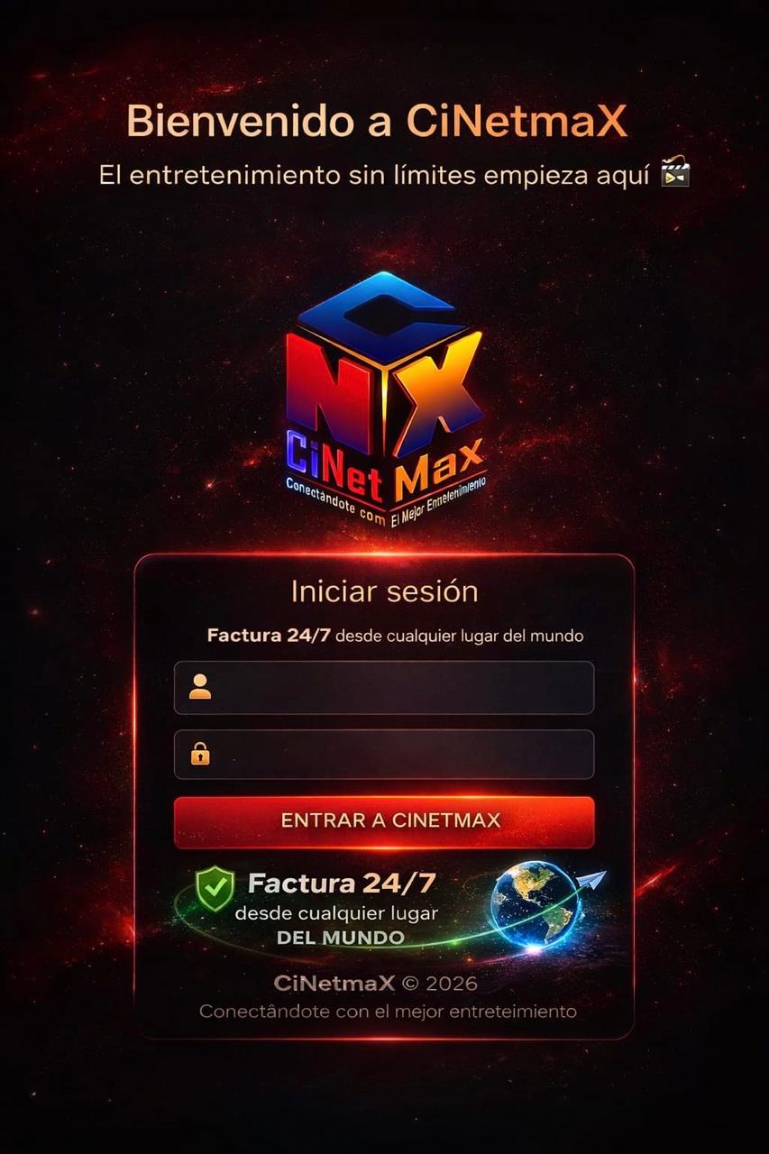 Bienvenido a CiNetmaX